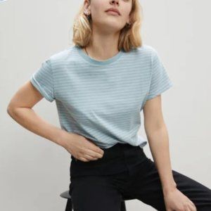 Everlane Organic Cotton Box-Cut Tee - L
